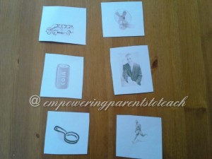Empowering Parents to Teach- an word family cards