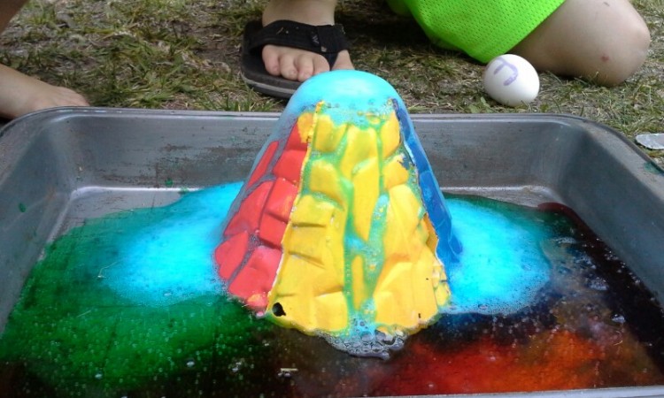 Empowering Parents to Teach- Colorful Eruptions