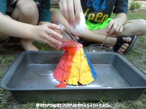 Empowering Parents to Teach- Colorful Eruptions