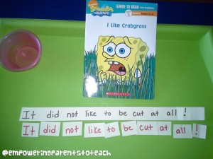 Empowering Parents to Teach- Sentence Making