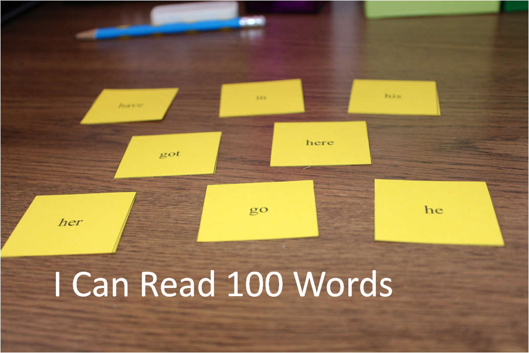 I Can Read 100 Words